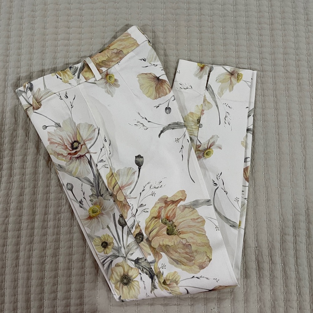 H&M floral trousers